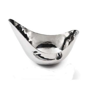 Aluminium Bowl with Polished Finish Decorative Metal <b>Centrepiece</b> Bowl for <b>Dining</b> <b>Table</b> & Home Decor - Product Image 3
