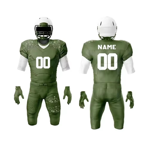 Ropa deportiva personalizada, camiseta de fútbol para hombres, ropa deportiva de la mejor calidad, uniformes de fútbol americano de poliéster de calidad superior - Product Image 6