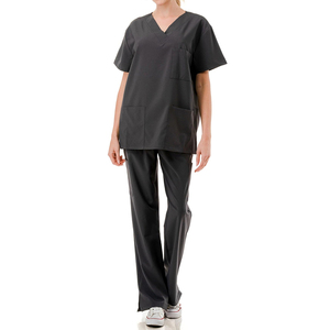 Tenues d'hôpital pour hommes et femmes, logo personnalisé, ensembles d'uniformes pour infirmières, tenues de médecin, tenues d'hôpital dentaire, ensembles de blouses, costumes 2026 HI - Product Image 1