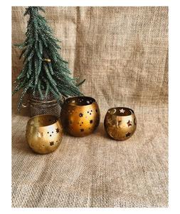 Porte-bougie en laiton laqué de haute qualité, vente chaude, décoration artisanale pour la maison - Product Image 4