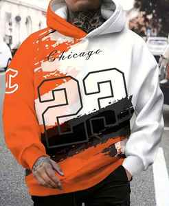 Sweat à capuche pour homme de qualité supérieure, ultra confortable, 100% coton, broderie perlée, teinture unie, impression numérique personnalisée - Product Image 1