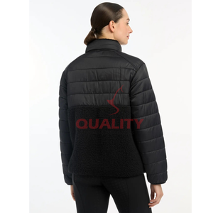 2025 chaqueta de entrenamiento ecuestre impermeable transpirable tejido elástico corte ergonómico Premium Elegante ropa deportiva para montar a caballo - Product Image 5