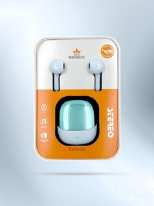 Benedo A7 SmartPods Hi-Fi pour écouteurs Bluetooth Design ergonomique compact Affichage LED USB-C rapide sans réduction de bruit TWS - Product Image 4