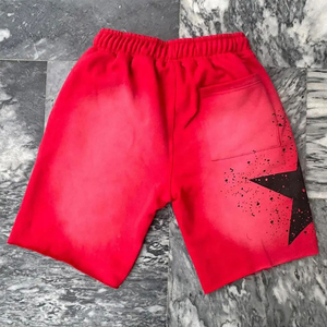 กางเกงขาสั้นกันเหงื่อสำหรับผู้ชายกางเกงขาสั้นพิมพ์ลายวินเทจสำหรับฤดูร้อน - Product Image 4