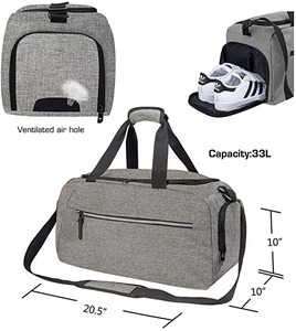 <b>mens</b> travel <b>bags</b> Custom <b>Men</b> Tote Portable Sport Travel Waterproof Fitness <b>Duffel</b> Handbag Sports Gym <b>Bags</b> - Product Image 5