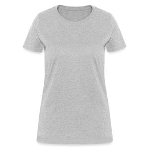 T-shirt à col rond 100% coton de conception personnalisée de qualité supérieure Style tricoté décontracté pour femmes et hommes Disponible en gris chiné et anthracite - Product Image 1