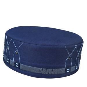 Casquette Zubair Kufi fabriquée à la main pour hommes couvre-chef islamique léger et confortable pour la prière et un usage quotidien Logo personnalisé 2025 - Product Image 3