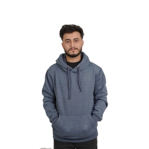 Sweat-shirt à capuche en molleton de coton pour homme en gros, sweat-shirt à capuche personnalisé, vêtements décontractés unisexes - Product Image 1