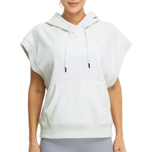 Active Fit Mujeres Sudaderas con capucha sin mangas Ligero Comodidad Tela suave Streetwear Estilo Moda Todos los días Traje moderno - Product Image 4