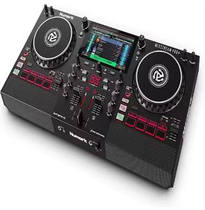 คอนโทรลเลอร์ดีเจ Numark Mixstream Pro+ รุ่นดั้งเดิม พร้อมฟังก์ชันแยกเสียงสตีม, 2 ดีคก์, สตรีมมิ่งผ่าน Wi-Fi, มิกเซอร์, หน้าจอสัมผัสขนาด 7 นิ้ว - Product Image 1