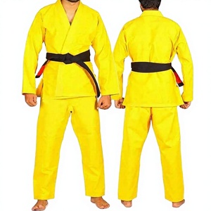 Uniforme de karaté unisexe personnalisé de haute qualité en toile/ripstop vert foncé, durable, imprimé par transfert thermique – Promotion sur mesure - Product Image 1