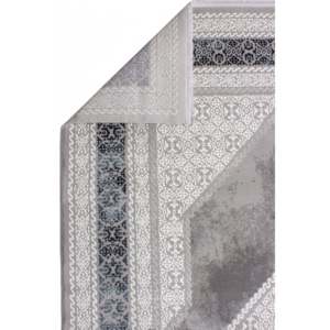 Vavien A0073 Alfombra Rectangular de Área Grande Gris Textura Suave Hecho a Máquina Alfombra PARA EL Hogar Sala de Estar y Dormitorio 80x150 cm - Product Image 2