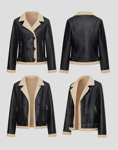 Streetwear Mode Femmes Vêtements en Cuir Vêtements pour Femmes Veste Grande Taille Vestes Vêtements pour Femmes - Product Image 2