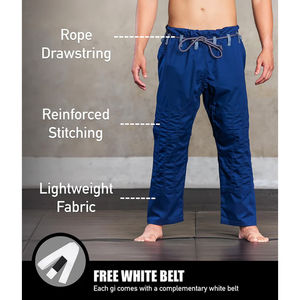 OEM ODM Jiu Jitsu Gi <b>Fabric</b> 100% Cotton Pearl Weave Judo Gi Kimono <b>Fabric</b> 515GSM <b>Black</b> BJJ Gi Pearl Weave <b>Fabric</b> - Product Image 4