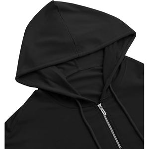 Sweat-shirt chic décontracté pour femme, haut court sexy à capuche, pull en coton à manches longues, vêtements de rue tendance, coupe confortable - Product Image 5