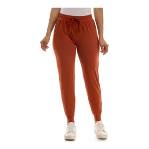 Vente chaude femmes coton polaire sport survêtement pantalon respirant entraînement Baggy pantalons de survêtement poches à séchage rapide coupe ample pour l'automne - Product Image 1