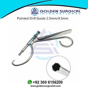 Guía de taladro puntiagudo de 4,5mm, Suministros Médicos Quirúrgicos para mascotas, instrumentos ortopédicos, herramientas veterinarias, equipo, manga de taladro - Product Image 6