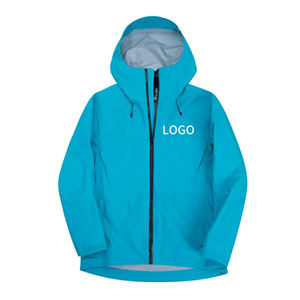 Veste zippée softshell OEM la plus populaire personnalisée, légère, respirante, imperméable, pour l'hiver avec col montant, de couleur noire unie - Product Image 5