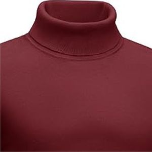 Nueva venta al por mayor de calidad profesional de poliéster de Color sólido suéter de cuello redondo para hombres suéteres gruesos de primavera - Product Image 2
