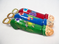 Ensemble ouvre-bouteille pénis en bois (5 pièces) taille 20 cm, accessoires pour la maison et la cuisine Design érotique ouvre-bouteilles