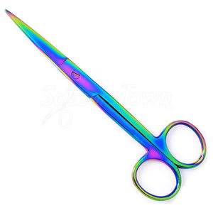 Tijeras quirúrgicas duraderas de acero inoxidable con agarre ergonómico para uso médico y de laboratorio cómodo - Product Image 2