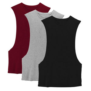 Débardeur respirant pour homme grande taille, tricoté 100% coton, séchage rapide, écologique, personnalisable, pour la remise en forme, la salle de sport, la musculation, Pakistan - Product Image 6