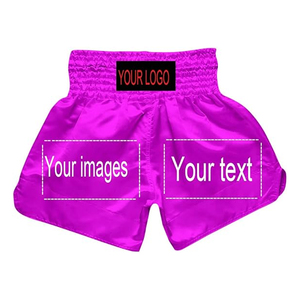 With Your own Design Sublimation Custom Logo Private <b>Label</b> Boxing Shorts Unisex High Quality Custom Comfortable Fight Shorts - Product Image 2