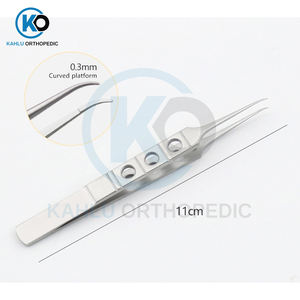 Meilleure vente d'instruments chirurgicaux ophtalmiques en acier inoxydable, pince à capsules de Corydon en titane de KAHLU orthopédique - Product Image 4