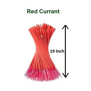 ธูปหอมขนาด19นิ้วธูปหอมธรรมชาติสีแดง (สีแดง) - Product Image 1