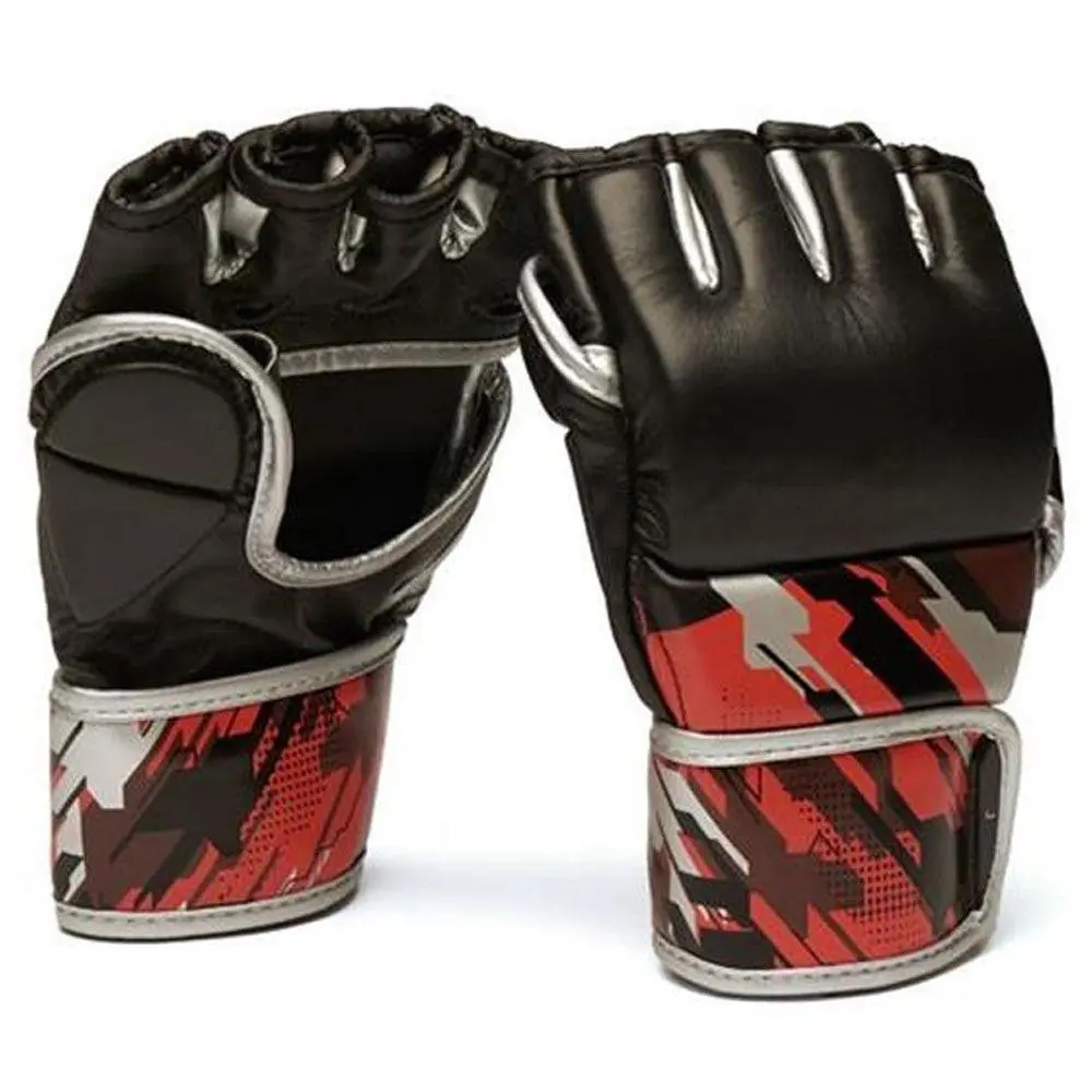 Sarung tangan MMA tinju dewasa kualitas tinggi produk laris sarung tangan MMA seni bela diri cetak Logo sesuai pesanan