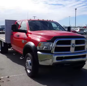 Buen Precio, Camioneta RAM 5500 Usada del 2015, Cabina Doble, Plataforma Plana de 12 Pies, Tracción en las 4 Ruedas, Envío a Todo el Mundo - Product Image 1