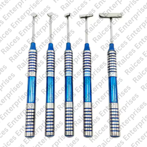 RAICES Enterprises - Juego de 5 Instrumentos Quirúrgicos Dentales de Implantes, Acero Inoxidable de Alta Calidad, Certificación CE, Manual Lingual - Product Image 3