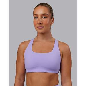 Soutien-gorge de sport Aspire - Violet Ray, respirant, rembourré, grande taille, vêtements de yoga et de gym pour femmes - Product Image 1