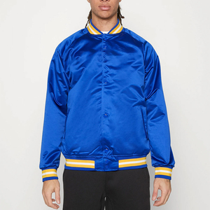 Chaqueta de satén para hombre con estilo, cómoda, de alta calidad e ideal para ropa informal, chaqueta de satén transpirable para hombre - Product Image 1