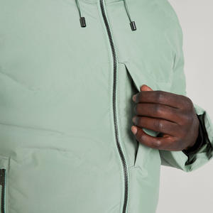 2024 veste matelassée imperméable de style High Street pour hommes sur mesure avec bombardier d'hiver à bulles et motif de lettres - Product Image 6