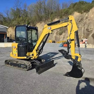 Mini-excavatrice sur chenilles CAT 303CR à prix d'usine abordable, avec valve hydraulique, poids opérationnel et prête à être livrée - Product Image 1