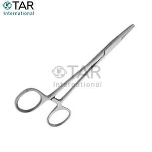 14ซม. มาโยเฮการ์ที่ใส่เข็มเย็บแผลอุปกรณ์ทางการแพทย์ทางทันตกรรมคีมหนีบหลอดเลือดแดงสแตนเลสแบบพรีเมี่ยม - Product Image 3