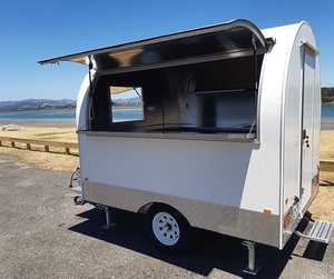 Remolque de Comida de Segunda Mano, Camiones de Comida Usados, Carrito de Restaurante de Lujo, Freidora, Camión Móvil para Venta de Hot Dogs - Product Image 4