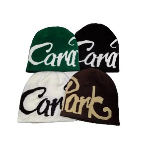 Casual Cartoon Vintage Breathable Beanies for Men Women Unisex Ribbed <b>Cable</b> Acrylic Knit Designer Logo Sports Headwear - Product Image 1