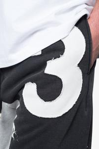 กางเกงวอร์มผู้ชายทรงโอเวอร์ไซส์ผ้าฟลีซหนานุ่ม ปี 2026 ลายทางด้านข้าง แห้งเร็ว เอวยางยืด เหมาะสำหรับวิ่งและออกกำลังกาย - Product Image 4