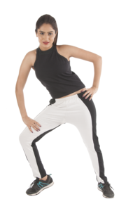 เลกกิ้งเล่นโยคะสำหรับผู้ใหญ่ผ้าฝ้ายออร์แกนิคเอวสองโทนสีล้วนระบายอากาศเป็นมิตรต่อสิ่งแวดล้อม - Product Image 4