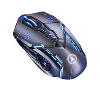 Nuevo Ratón para Juegos con Cable USB 2.4GHz, Silencioso, con Luces RGB Personalizables, 6 Botones, DPI 3200, para PC y Portátil