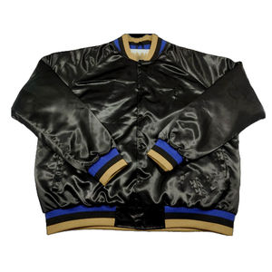 แจ็กเก็ตผ้าซาตินกันน้ำสำหรับผู้ชายผลิตจากโรงงานผลิตจากผ้าซาตินโพลีเอสเตอร์กันน้ำออกแบบได้ด้วยตัวเอง - Product Image 1