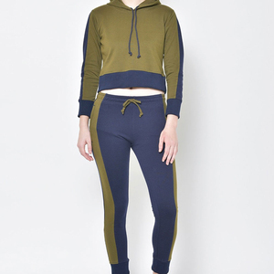 Ensemble de survêtement pour femme au style unique, qualité supérieure, best-seller, manches longues, lavable, service OEM, survêtement pour femme à capuche et pantalon - Product Image 6