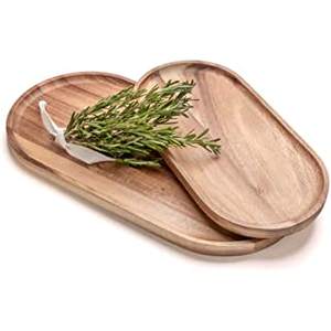 Plateau de service en bois élégant classique fait à la main de haute qualité pour une utilisation en cuisine vaisselle à bas prix populaire pour son look chic - Product Image 4