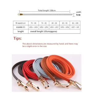 1 cinturón de hierro elástico estrecho para mujer, con hebilla fina, accesorios de vestir - Product Image 6