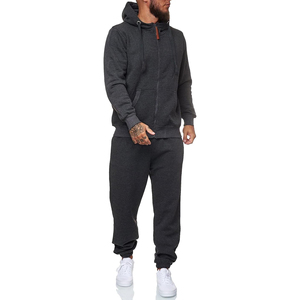 Vente de gros Ensemble de survêtements 2 pièces pour homme Tenue de jogging athlétique Tenue de sport décontractée pour homme - Product Image 4