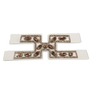 Accessoires pour sandales avec strass thermocollants, matériau TPU transparent, empeignes de chaussures semi-finies avec strass thermocollants - Product Image 6