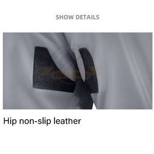 Logo personnalisé OEM Pantalon de moto en cuir, coupe-vent et respirant pour hommes, manteau de course d'hiver pour motocyclistes, automobile - Product Image 4