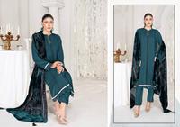 Salwar Kameez de haute qualité pour femmes, tenue de soirée, style indien et pakistanais, robe en laine, provenance Inde et Pakistan, Riaz Arts D-06